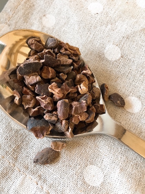 cacao nibs.