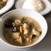 Thai Green Curry with Cod and Aubergine