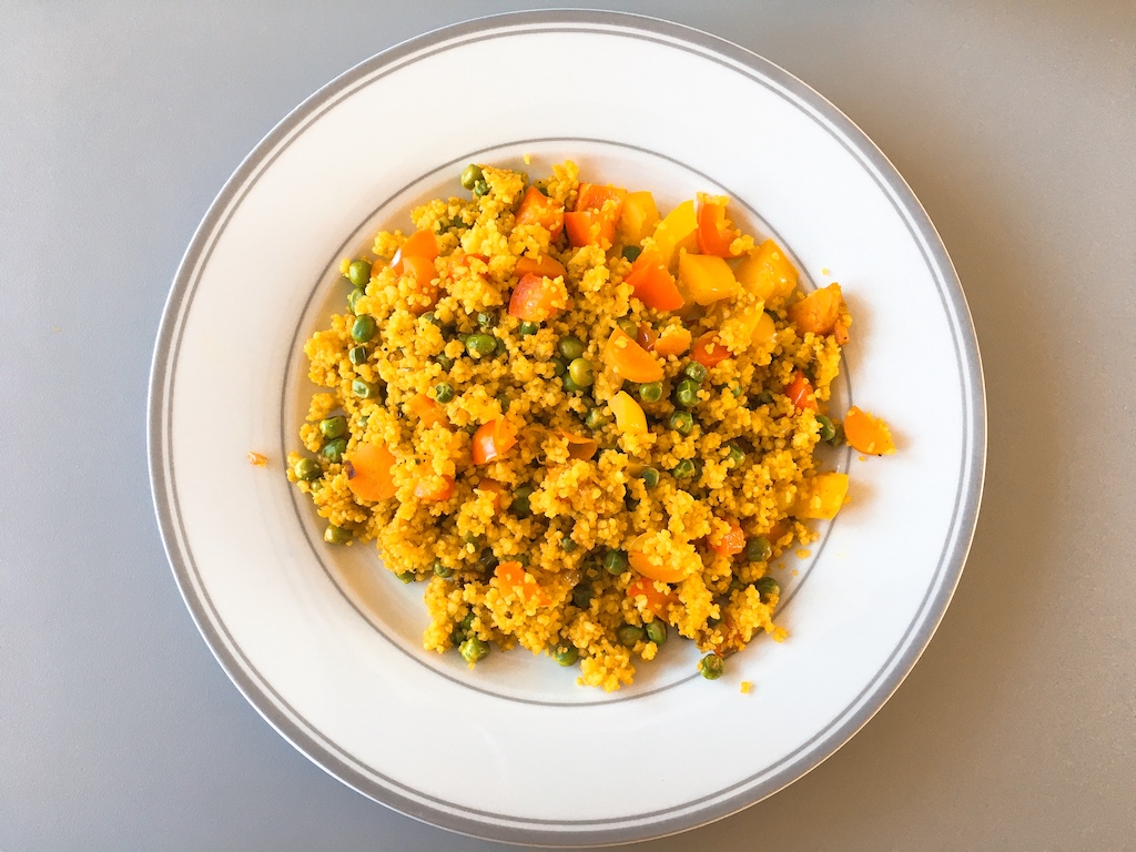 Better Than Fried Rice — Vegetarian Spiced Couscous