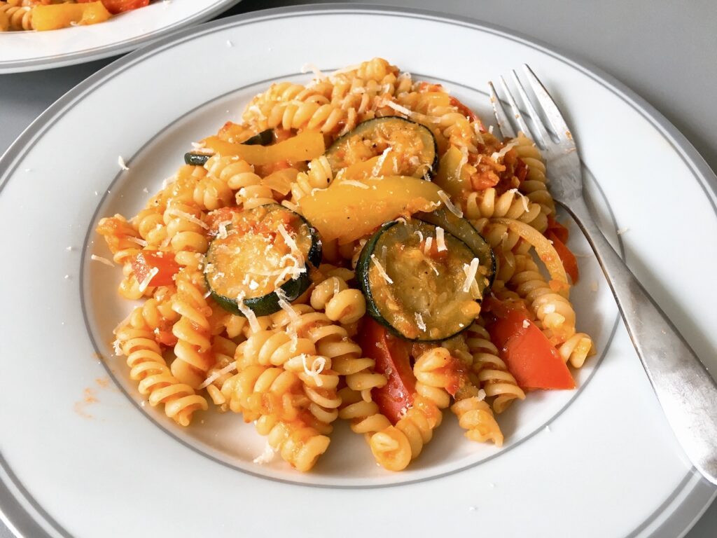 Vegetarian Pasta: Summer Ortolana Fusilli