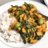 Thai Yellow Curry-Sweet Potato and Spinach