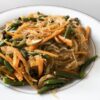 Korean Stir-fried Glass Noodles (Japchae)