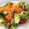 Vegan Romaine Salad with Simple Carrot Vinaigrette