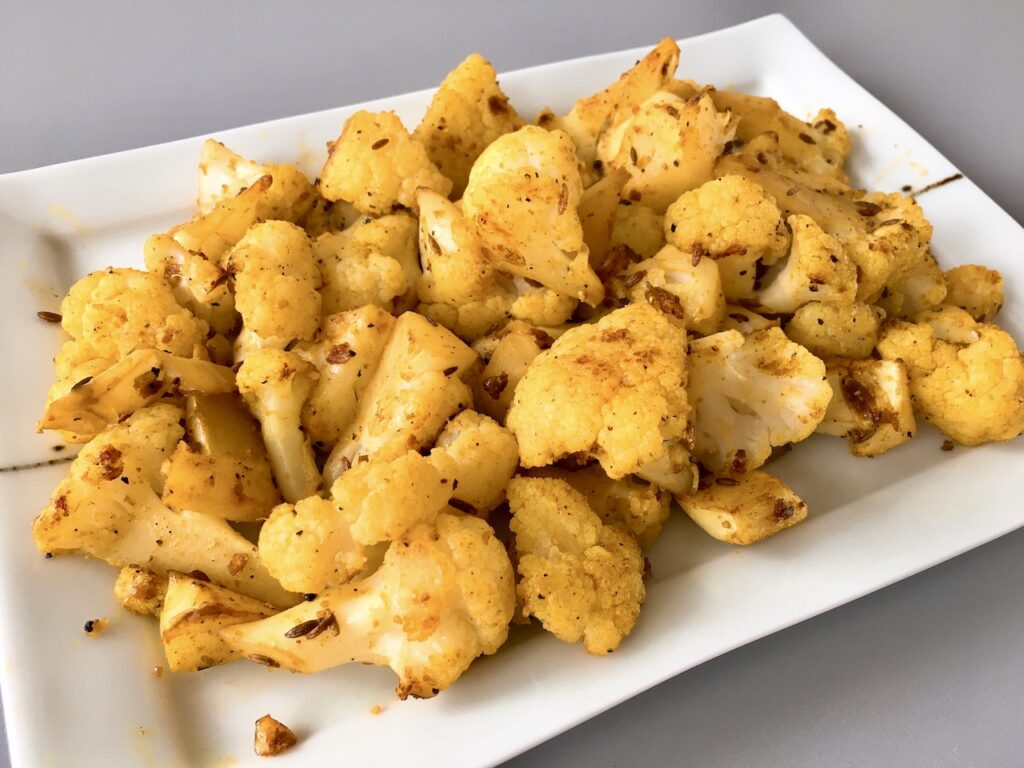 Delicious Cauliflower with Japanese Curried Vinaigrette