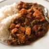 Lazy One Pot Curry with Kidney Beans and Sweet Potato