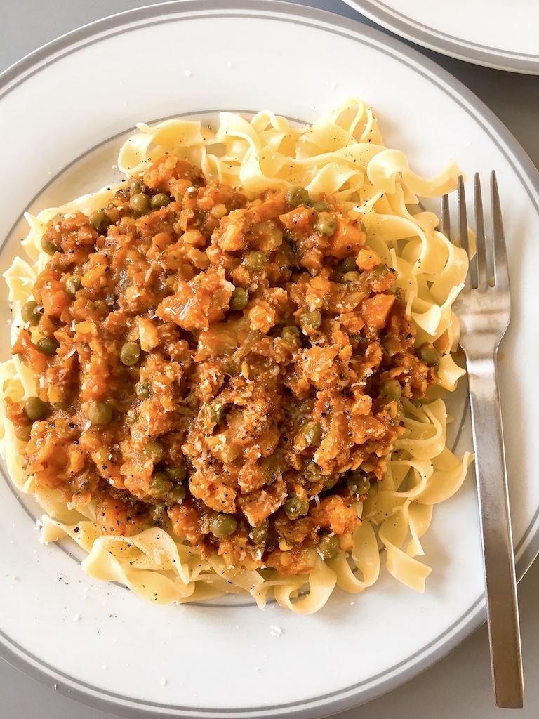 lentil bolognese