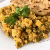 Indian Potato and Peas Curry (Bombay Aloo Matar)