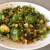 Brussels Sprouts with Bacon, Apple and Dill