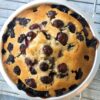 simple blueberry cake with 5 ingredients