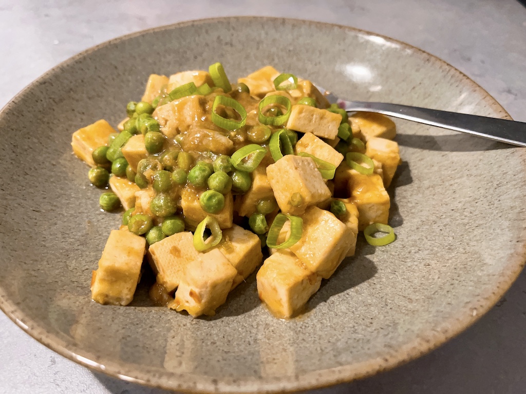 Japanese style mapo tofu