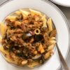 caponata with penne