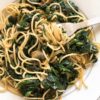 make this spinach peperoncino in 15 mins