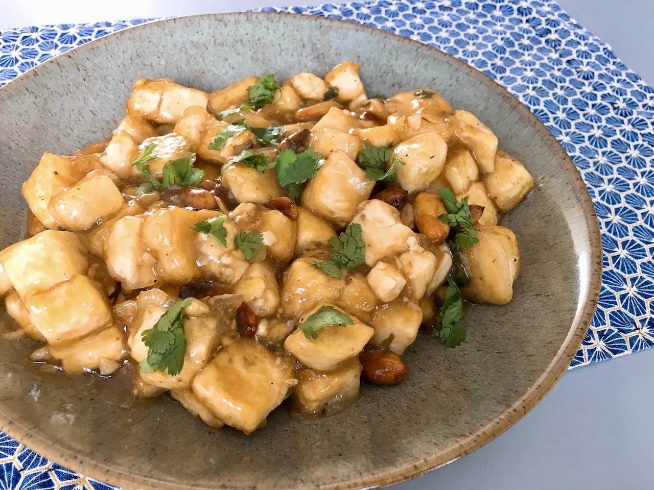 Vegan Kung Pao Tofu