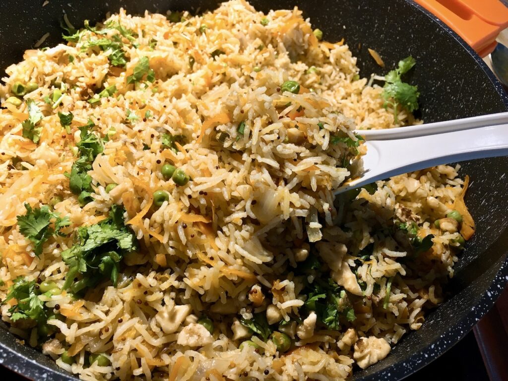 Easy Indian Vegetable Pulao (Pilaf)