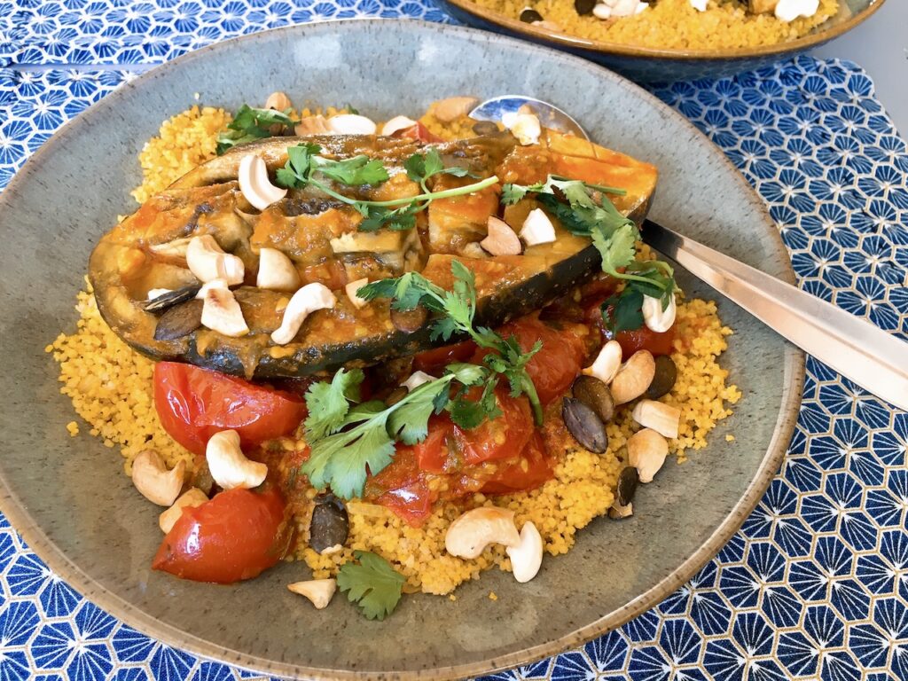 Cut Fat! Melting Aubergine Curry Without Coconut Milk