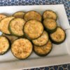 Easy and Quick: Sauté Courgette with Rice Vinegar