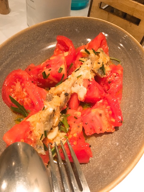 La Salvaora, Valencian tomato with horse mackerel.