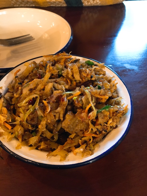 The Coconut Tree beef brisket kottu.