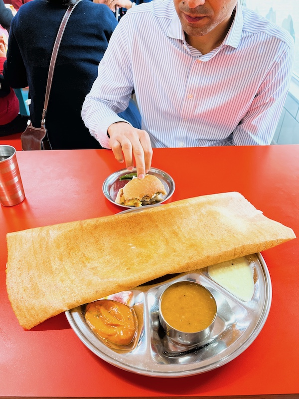 Authentic dosa in Bristol.