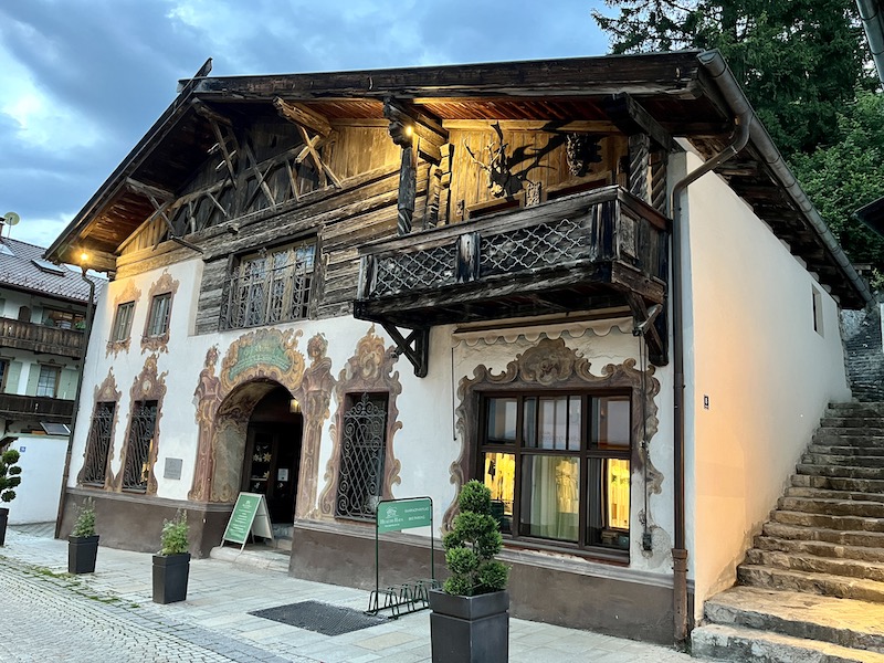 Garmisch Partenkirchen architecture.