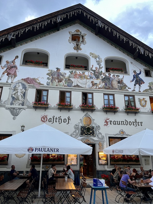 Garmisch Partenkirchen architecture.