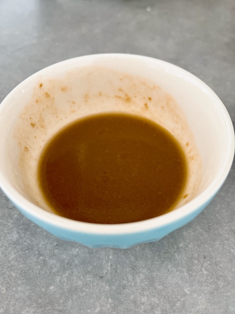 A basic Japanese sesame dressing.