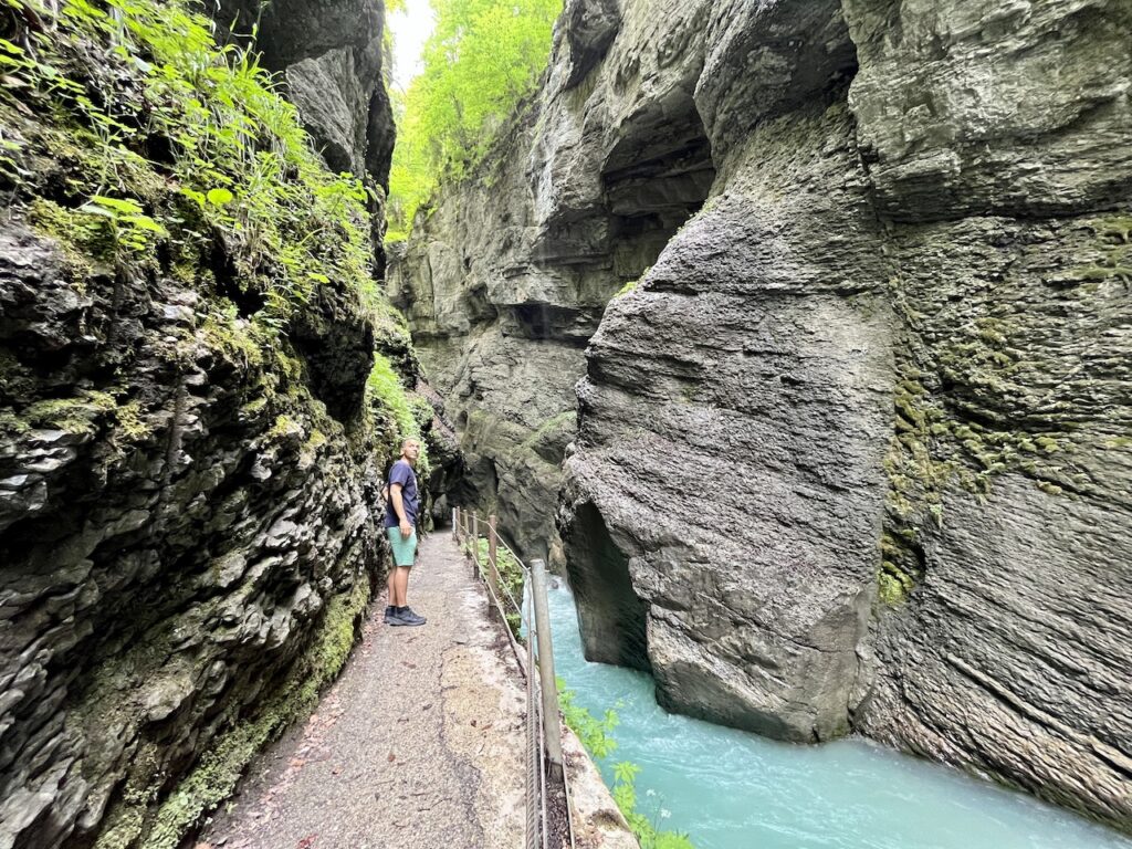 Partnachklamm in Garmisch Partenkirchen.