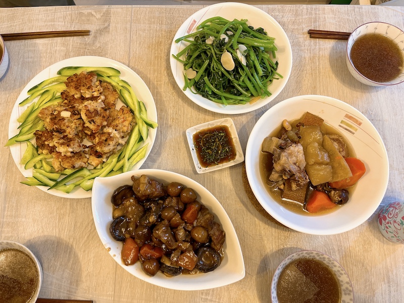 HK Trip(6) – Finally, Mom Cooks Dinner