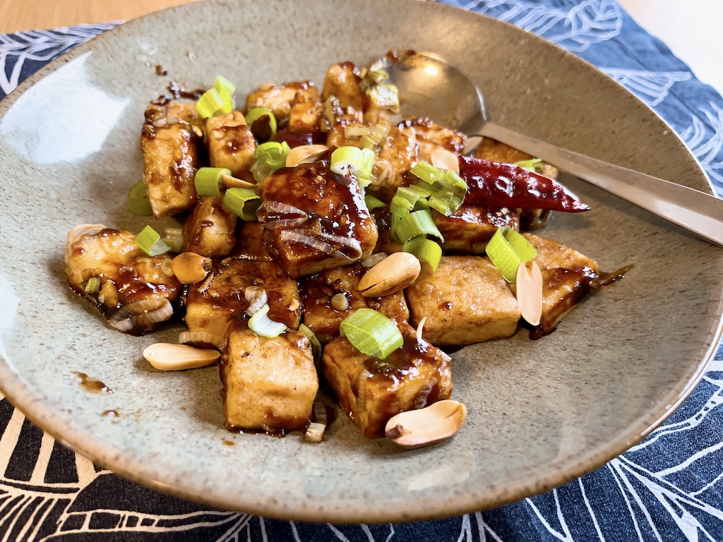 Pan-Fried Balsamic Tofu Recipe