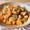 Borlotti Beans and Sausages Stew in One Pot