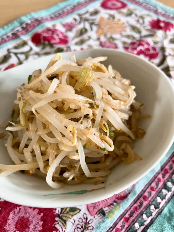 Bean sprouts recipe adapted from a Korean.