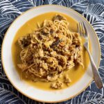 Easy Pasta: Caramelised Onions with Salmon