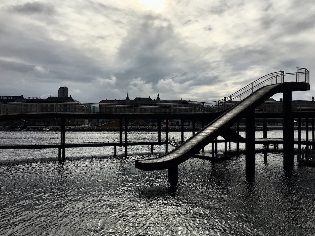 Copenhagen city view.