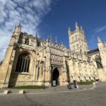 Outside of Gloucester Cathedral