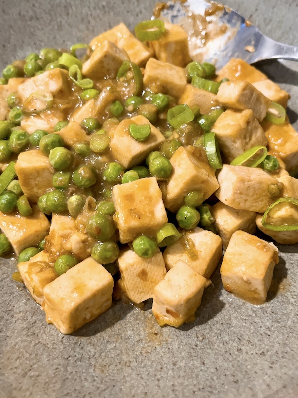 mapo tofu vegetarian (also vegan) recipe