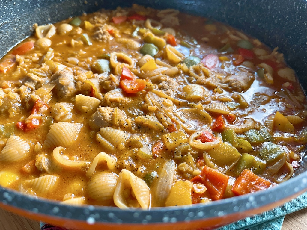 Cook a big pot of stew for leftover also.