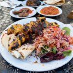 Grilled chicken from Saffron Cafe in Clifton Village