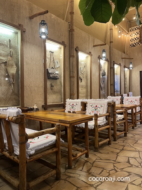 Michelin Al Khayma Heritage Restaurant interior.