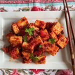 Tofu in tomato sauce