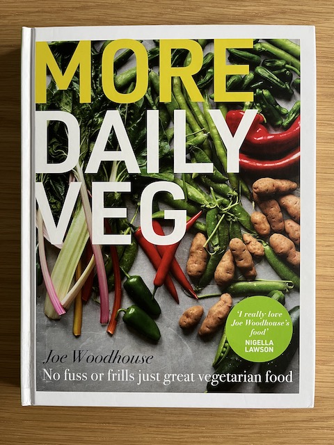 Cookbook 'More Daily Veg' from Joe Woodhouse.