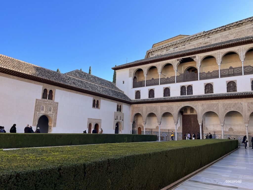 Nasrid Palace in Alhambra, Granada.