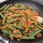 Burmese green beans salad.