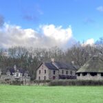 Historical buildings in St. Fagans National Museum of History.