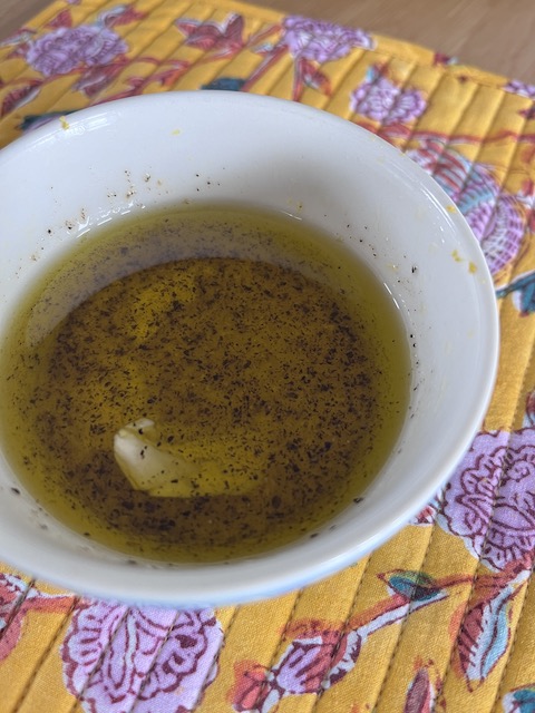 Lemon vinaigrette.