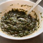 Moroccan chermoula.