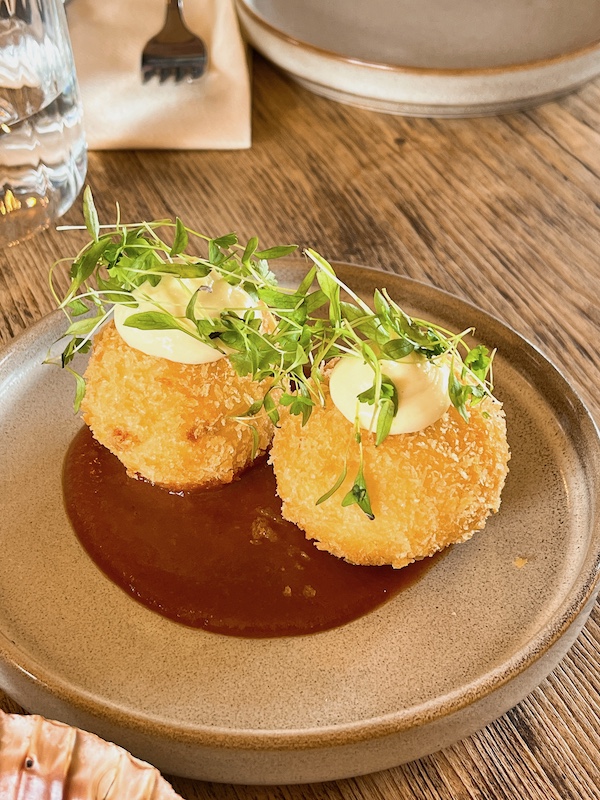 Noah's salt cod croquettes.