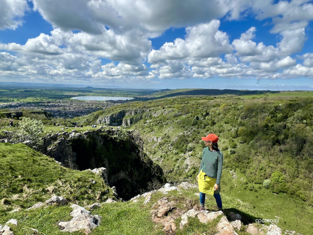 A view over Cheddar gorge.