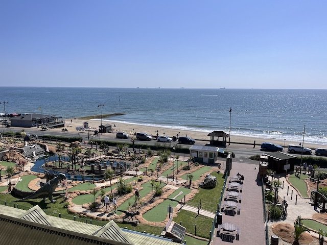 Shanklin beach.