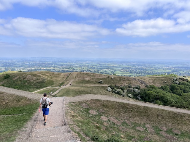British Camp hiking path.