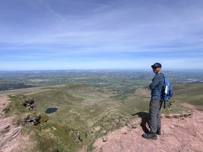 View from Pen y Fan.